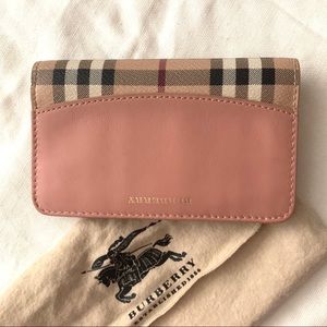 Burberry Haymarket Panels Cowley Wallet